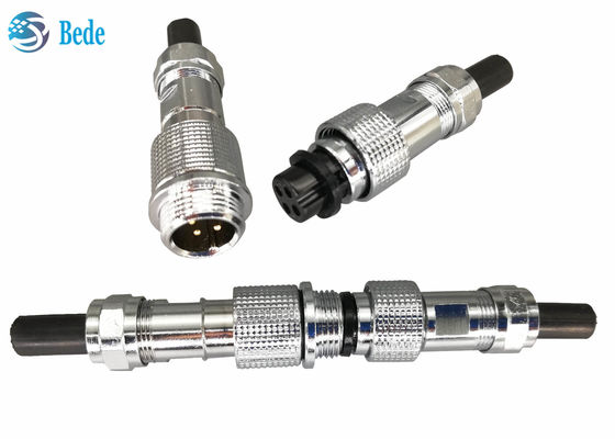 Su geçirmez IP68 M16 Dairesel Bağlantı Kablosu Doklama Tarzı 6~10 Pin 4A 200V