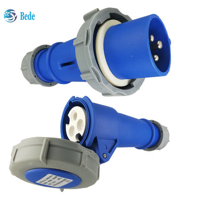 Güvenilir Tek Fazlı Endüstriyel Soket - Voltaj 220V-250V 16A 3Pins Doklama Tipi