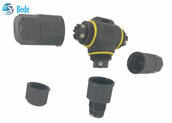 T Tipi 5 Pin Su Geçirmez Elektrik Konnektörleri Kablo Bağlantı Kutusu IP68 5 Pin