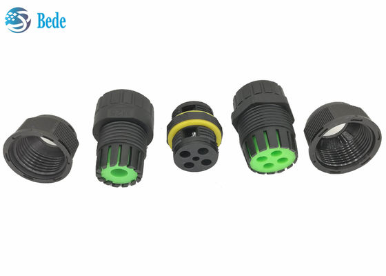 Waterproof Cable Connectors IP68 4 Pins Output 2~4 Wires For Musical Fountain Outdoor Lighting