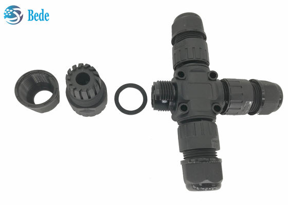 2 Kanal M25 Su Geçirmez Kablo Konnektörleri 2 3 4 5 Pim 450V 40A