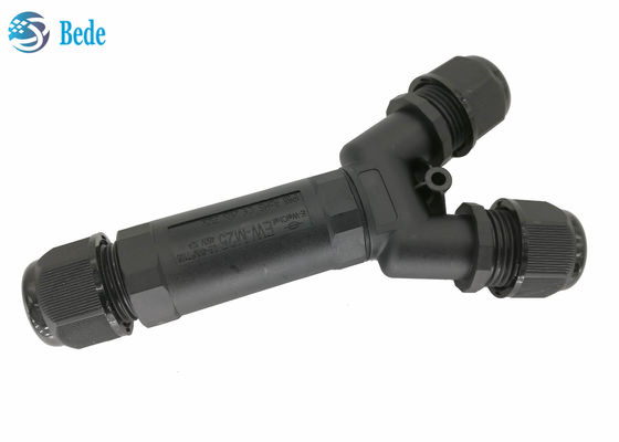 Y Tipi Yeraltı Bağlantı Kutusu 2 Veya 3 Veya 4 Pin Kablolar İçin Su Geçirmez Ve Neme Dayanıklı