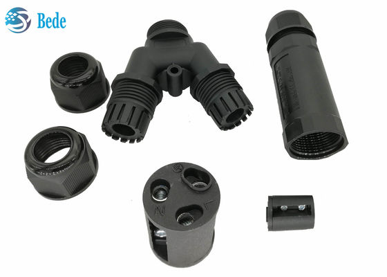 Y Tipi Yeraltı Bağlantı Kutusu 2 Veya 3 Veya 4 Pin Kablolar İçin Su Geçirmez Ve Neme Dayanıklı