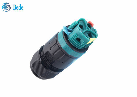 M25 Quick Wiring Screwless Waterproof Cable Connectors 2 3 4 5 Pins 2 Channel 450V 40A