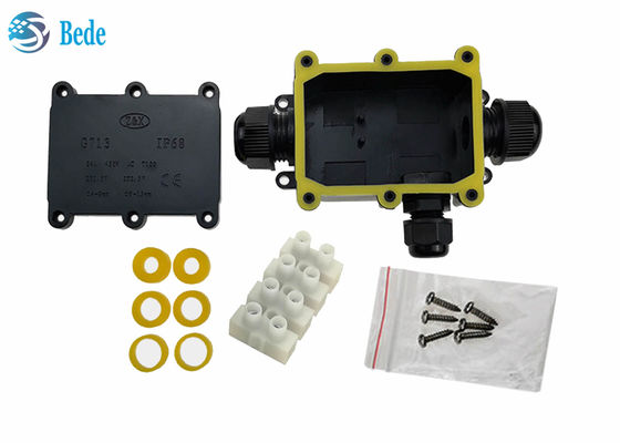 Yeraltı su geçirmez elektrikli bağlantı kutusu 2 3 4 5 6 Sokak lambası için 450V kanal
