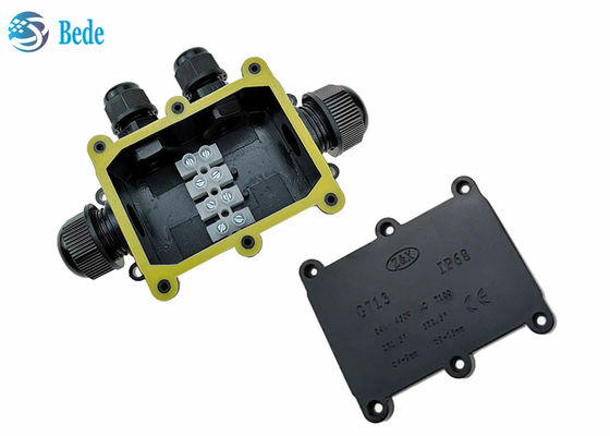 Yeraltı su geçirmez elektrikli bağlantı kutusu 2 3 4 5 6 Sokak lambası için 450V kanal