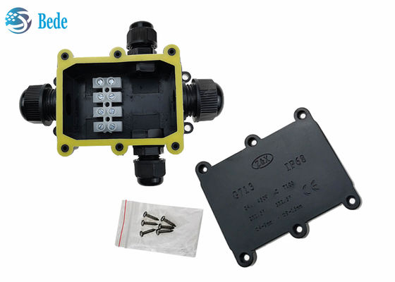 Yeraltı su geçirmez elektrikli bağlantı kutusu 2 3 4 5 6 Sokak lambası için 450V kanal