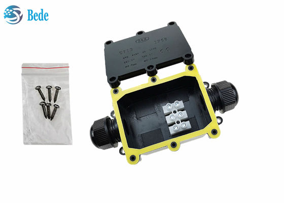 Yeraltı su geçirmez elektrikli bağlantı kutusu 2 3 4 5 6 Sokak lambası için 450V kanal