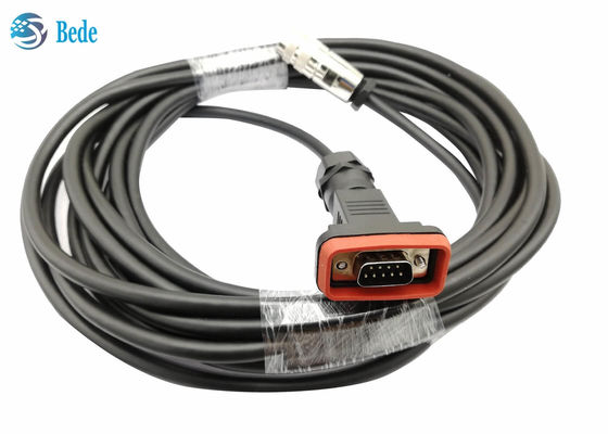DB-9 Erkek ve AISG Kabloları 8 Pin Dişi Konnektörler 50 Metre veya Özelleştirilmiş Uzunluk