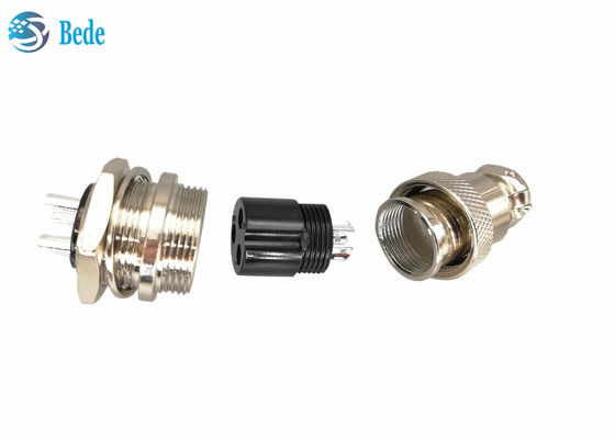 Ön Montaj Dairesel Gx20 Bağlayıcı Erkek ve Dişi Kits 2~10 / 12/ 14 / 15 Pinler