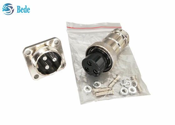 Square Flange Gx20 Connector M19 Male Female Set 10 12 14 15 pin