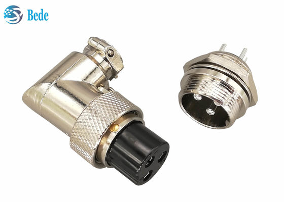 Panel Montaj Bağlantıları Gx20 Bağlantı Setleri Dirseği 90 Derece Düz Açı