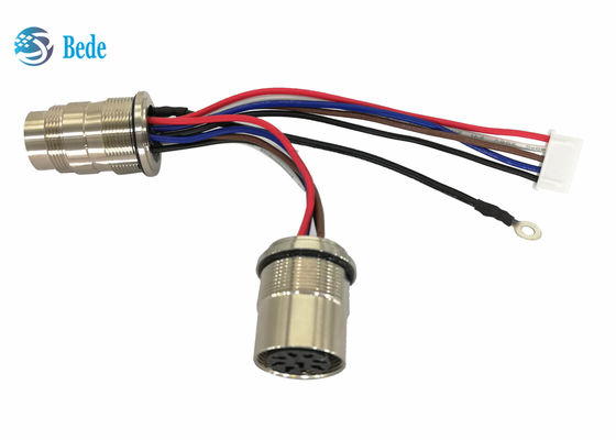 IP68 RET Kablo AISG Sabit Bağlantı AISG C485 A5 Erkekten A6 Kadına Bağlantı