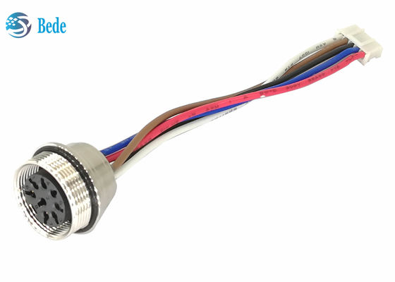 Kadın Bağlantılar 5 Pins AISG RET Kabloları AISG IP67 Arka Panel Montajı