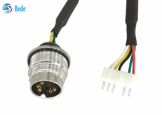 AISG RET Kabloları AISG Arka Panel Montajı Erkek Kontakları 5 Pinli Krimp Terminaline