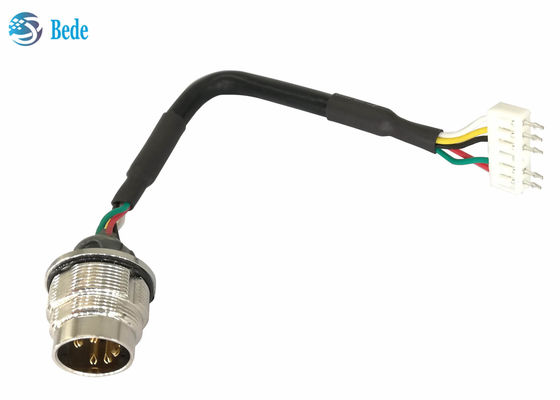 AISG RET Kabloları AISG Arka Panel Montajı Erkek Kontakları 5 Pinli Krimp Terminaline