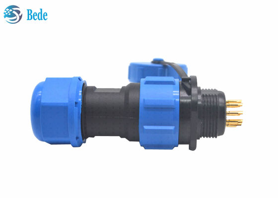 Panel montajı IP68 Su geçirmez kablo bağlantıları M21 Havacılık 2 3 4 5C 7 9 12 Pin