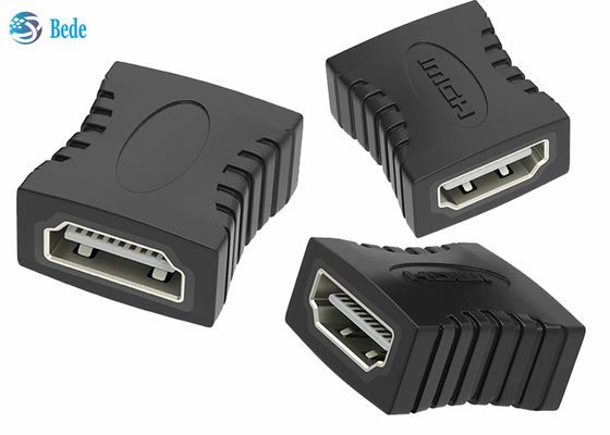 HDMI Female To Female Adapter , Connecting Two HDMI A Male Cables HDMI Converter
