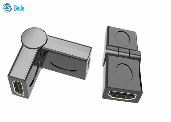Male To Female Swivel HDMI Coupler 90 180 270 360 Degree Angle Adjustable 3D 4K