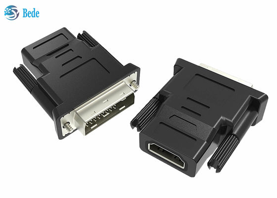 DVI Adapters DVI-D 24+1 Male To HDMI Female Connectors 1688MB/s High Definition
