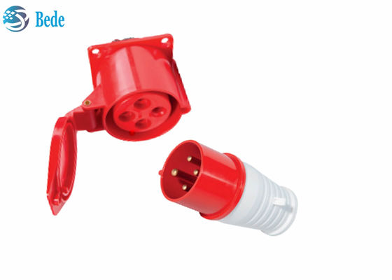16A 4pin Endüstriyel Soket/Plug Su geçirmez Erkek Kadın Bağlantıları 380-415V