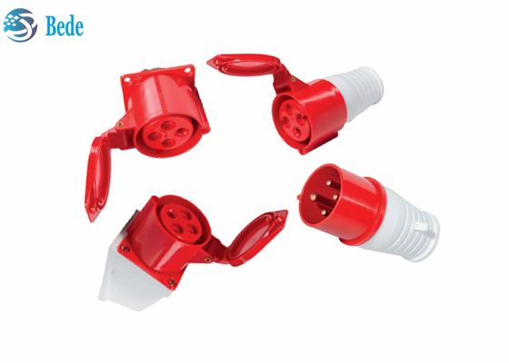 16A 4pin Endüstriyel Soket/Plug Su geçirmez Erkek Kadın Bağlantıları 380-415V
