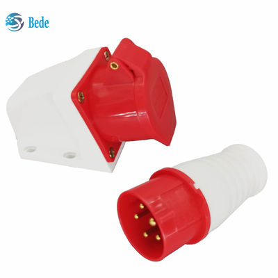 Commando Connector Plug And Socket  IEC 60309 380-415V 16Amp Wall Mounting Type