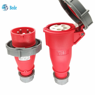 3P + N + E Endüstriyel Plug & Socket 5 Pin IP67 AC220-415V 16 ve 32 Amp Doklama Tipi