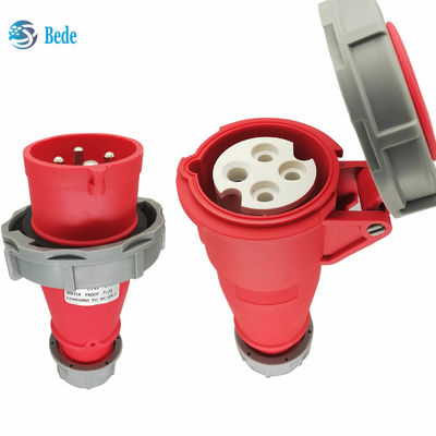 IP67 Endüstriyel Plug Soket 4 Pin ((3P+E) 16 ve 32 Amp Dökleme Tipi