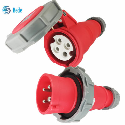 IP67 Endüstriyel Plug Soket 4 Pin ((3P+E) 16 ve 32 Amp Dökleme Tipi