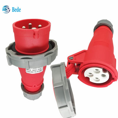 IP67 Endüstriyel Plug Soket 4 Pin ((3P+E) 16 ve 32 Amp Dökleme Tipi