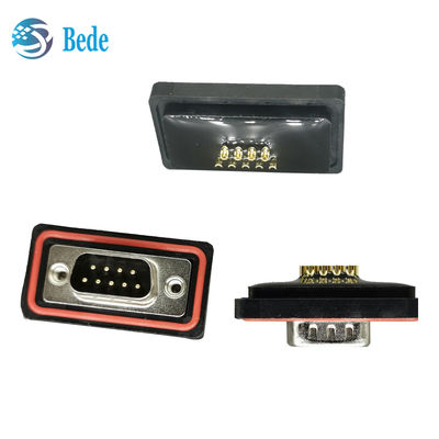 Aşırı sıcaklığa dayanıklılık D Sub 9 Zorlu ortamlar için erkek konektörler