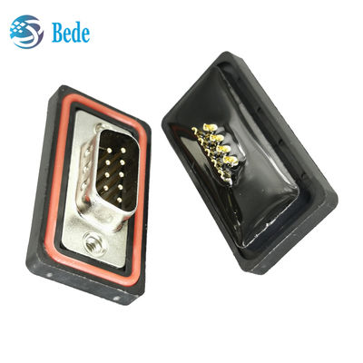 Aşırı sıcaklığa dayanıklılık D Sub 9 Zorlu ortamlar için erkek konektörler