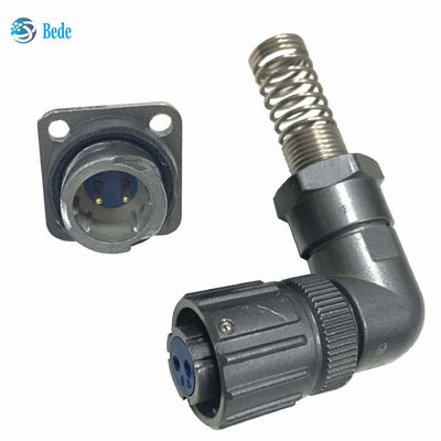 Endüstriyel Dairesel Bağlantılar FQ 14 Serisi Su geçirmez Askeri Endüstri