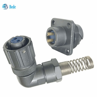 FQ 18 Serisi Su geçirmez Askeri Endüstri Bağlantıları 2~7Pin ve 12Pin