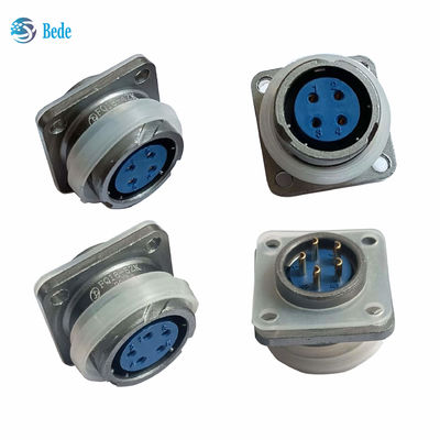 FQ 18 Serisi Su geçirmez Askeri Endüstri Bağlantıları 2~7Pin ve 12Pin