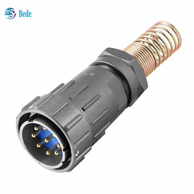FQ 24 Series Waterproof IP67 Circular Connectors 4 5 6 8 10 19 26 Pins