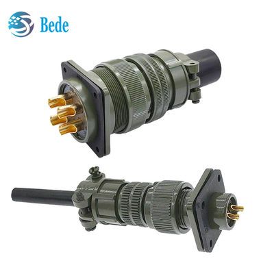 MIL-C-5015 Standart MS-3102 Kutu Montaj Kapısı Askeri Dairesel Bağlantılar