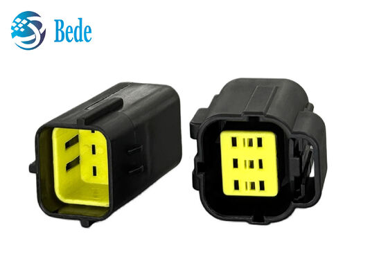 174264-2 174262-2 6-Pin Suya Dayanıklı Otomotiv Konnektör Gövdesi Fiş ve Soket