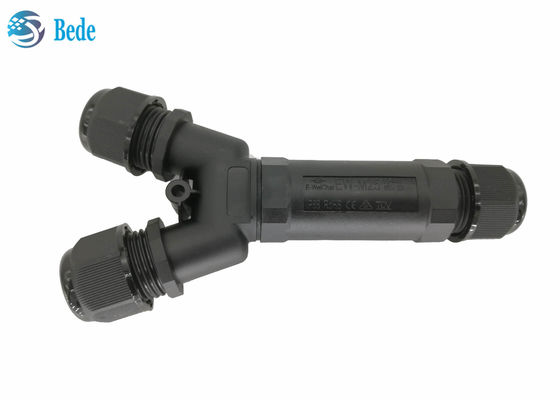 Y Tipi Yeraltı Bağlantı Kutusu 2 Veya 3 Veya 4 Pin Kablolar İçin Su Geçirmez Ve Neme Dayanıklı