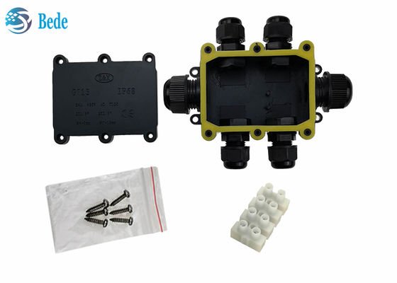 Yeraltı su geçirmez elektrikli bağlantı kutusu 2 3 4 5 6 Sokak lambası için 450V kanal