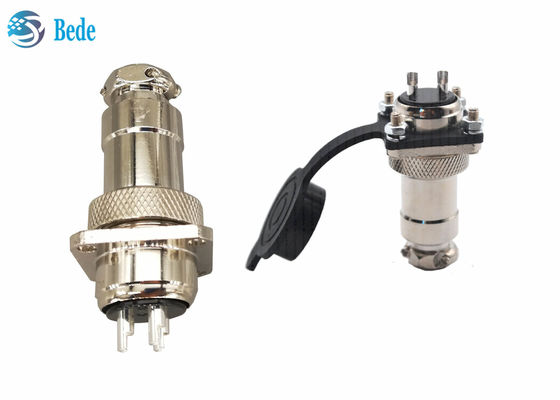 Kare Flanş Gx20 Konnektör M19 Erkek Dişi Set 10 12 14 15 pin