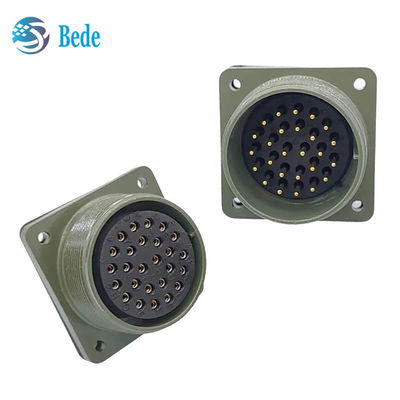 MIL-C-5015 Bağlantı MS3100 Duvar Montajı Alıcı Amfenol Bağlantıları