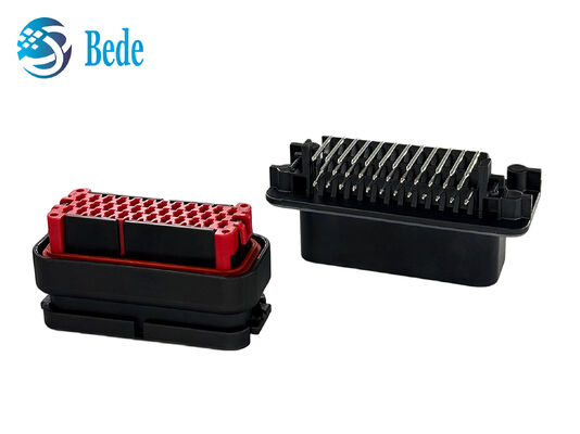 AMP 1-776180-1 35-Pin Dik Açılı Otomotiv ECU Konnektörü 4MM 1-776164-1