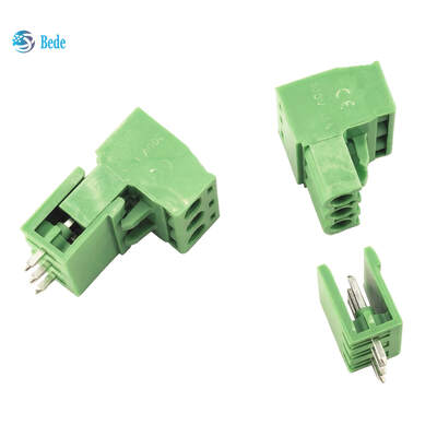 2EDGK-5.08 Düz Pin PCB Başlığı PCB Terminal Bloğu Yeşil 2~24 pin 320V 15A